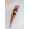 ТОП Nebbia MIAMI RETRO BIKINI - TOP DARK GREEN 553