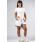 Шорты женские Nebbia Lounge Sweatshorts CLUB D'OR White 643