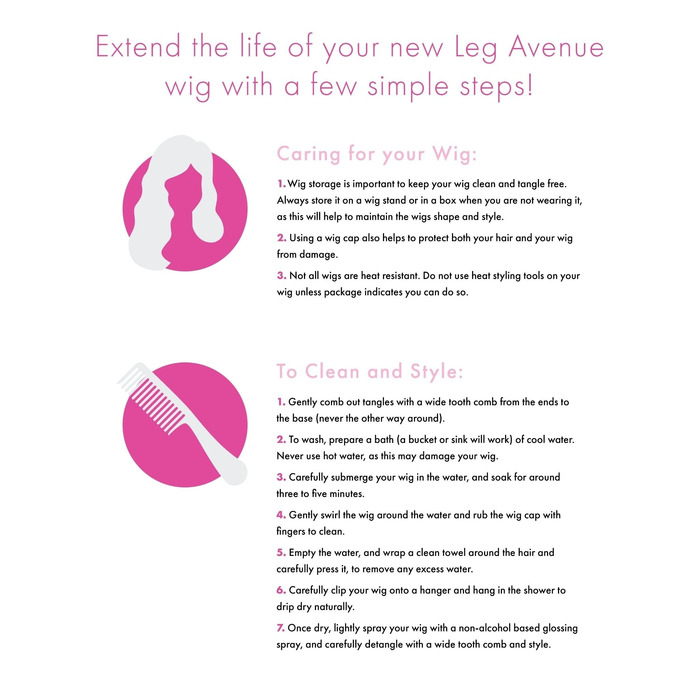 Парик Повелительницы тьмы Френки Leg Avenue Frankie Bouffant, черно-белый, 53 см