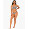 Купальний топ Ryderwear Leopard Scoop Bikini Top