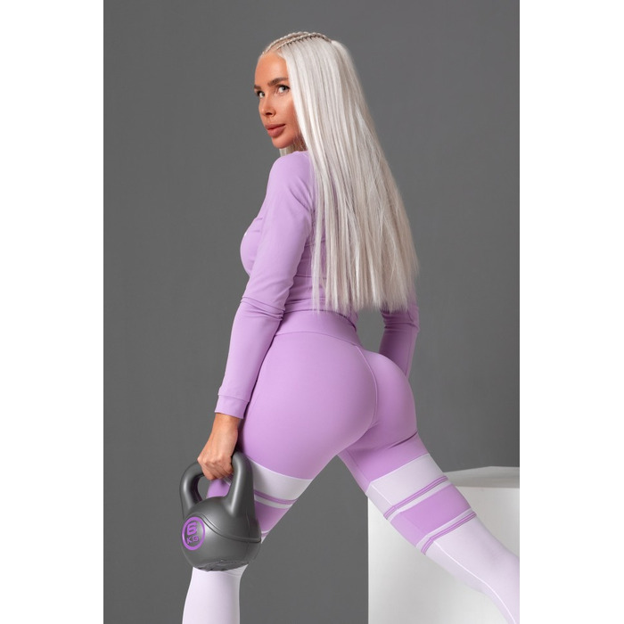 Леггинсы Fitzona LILAC AND WHITE LEGGINGS