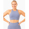 Топ NKD Frame Long Line Sports Bra - Stonewash Blue