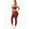 Леггинсы Optic Scrunch Bum Leggings - Chocolate
