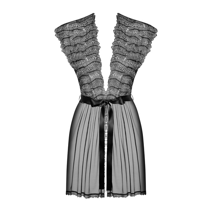 Кружевной халат Obsessive Romanesa peniuar L/XL