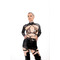 FRAME skirt Black mesh_ чорна сітка