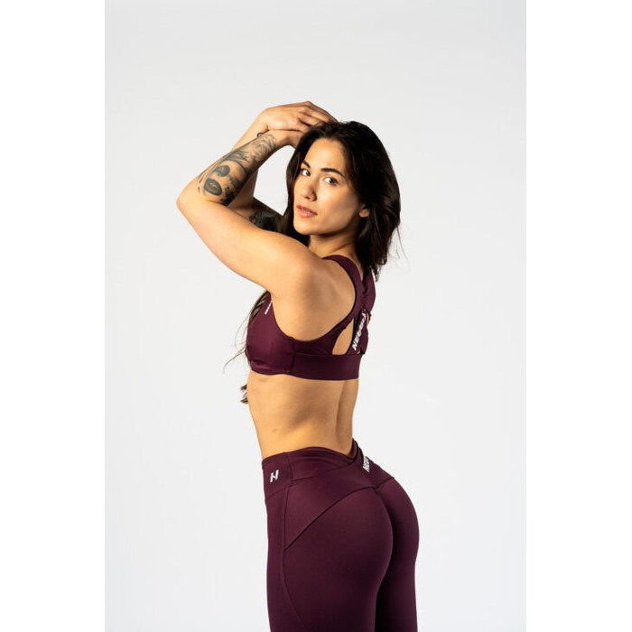Топ Nebbia Sports Bra STRONG BEAUTY Dark Red 424