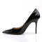 Туфлі-човники Pleaser Classique-20 з гострим носком, 4 дюйми, чорні лаковані