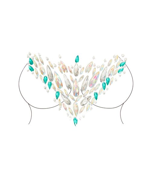 Наклейка с драгоценностями для тела Leg Avenue Ceres Jewels Sticker O/S