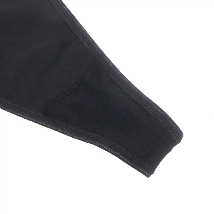 Комплект пояс для панчіх з трусиками StarNight, чорний, S