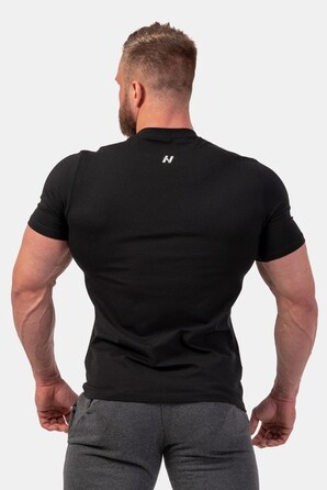 ФУТБОЛКА MINIMALIST LOGO NEBBIA T-SHIRT BLACK 291