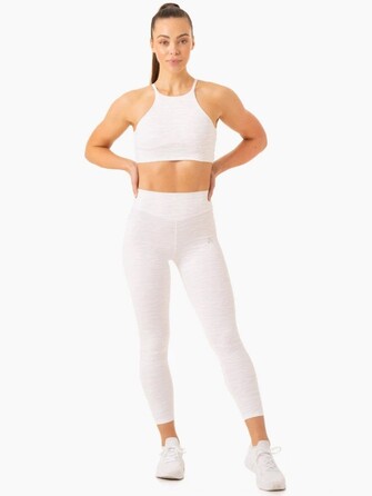 Топ Transform Reversible Sports Crop - White Zebra