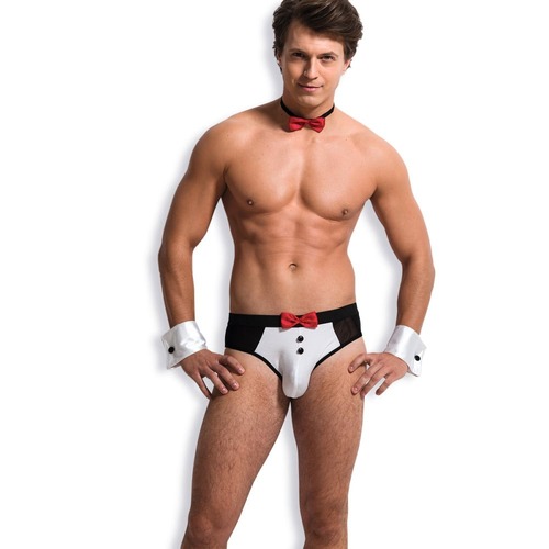 Чоловічий ігровий костюм офіціанта 3 предмети Sunspice L/XL