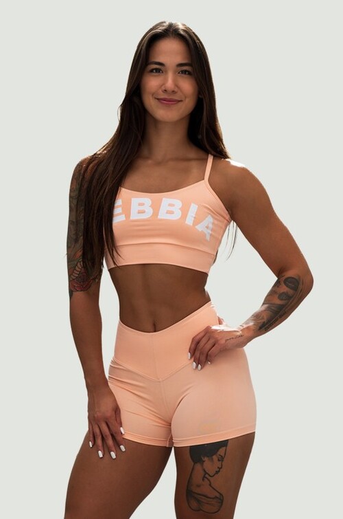 Топ Nebbia Light-Support Sports Bra GYM HERO Salmon 579