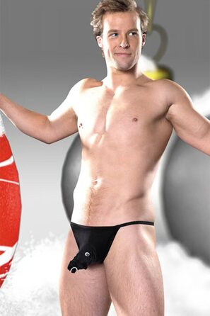 Мужские стринги Sunspice,Конь, черные, O/S