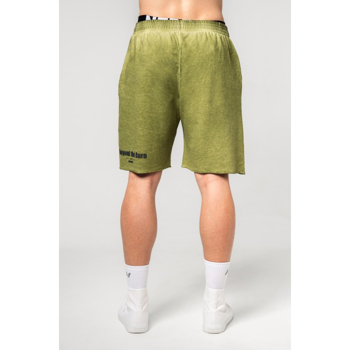Шорти Nebbia Washed-off Gym Sweatshorts NO BS Green 367