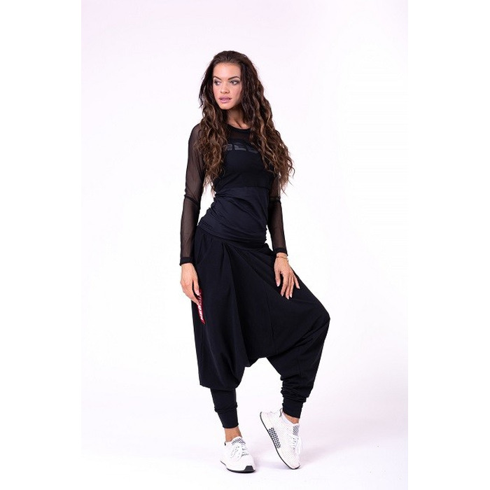 Лонгслів Nebbia Flash-Mesh Long Sleeve Shirt 664 Black