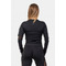 ЛОНГСЛІВ Nebbia LONG SLEEVE SMART POCKET SPORTY TOP BLACK 418