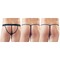 Набір трусів Men Strings pack of 3, black, S-L