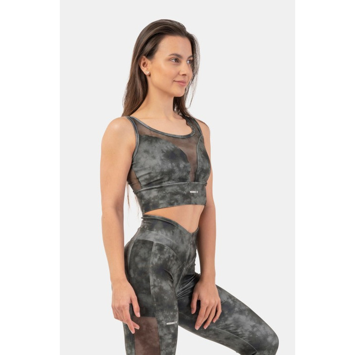 ТОП ECO CAMO GREEN MESH SPORTS BRA 'BREATHE” 411
