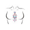 Наклейки-стрази для тіла Leg Avenue Xali body jewels sticker