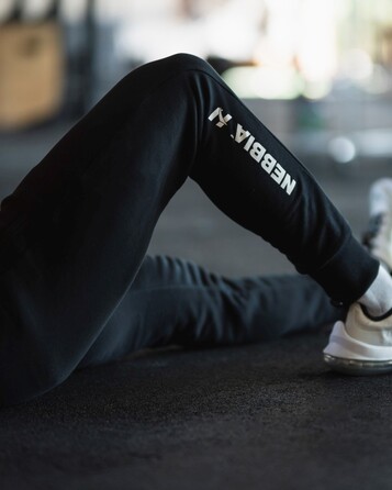 Штани Slim sweatpants with zip pockets 'Re-gain” 320 Black