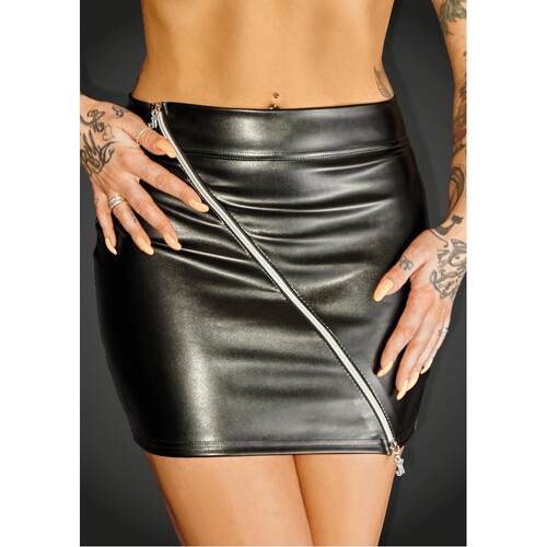 Спідниця на блискавці F126 Noir Handmade M