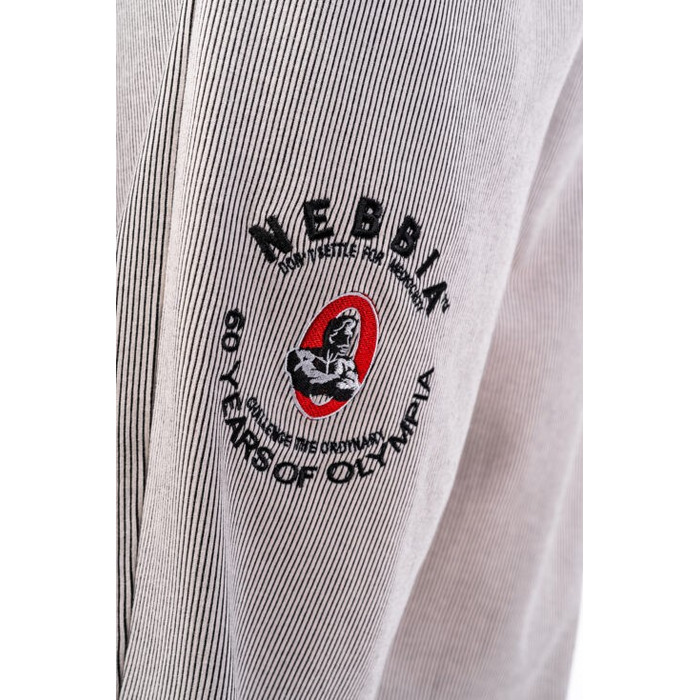 Штани Nebbia Oversized Sweat Joggers SIGNATURE Light Grey 796