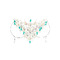 Наклейка з коштовностями Leg Avenue Ceres Jewels Sticker O/S