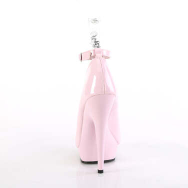 Туфлі на підборах Sultry-686 *6 дюймів, ремінець на щиколотці 1 дюйм, колір ніжно-рожевий