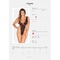 Мереживне боді Obsessive Figurea, чорний, S/M