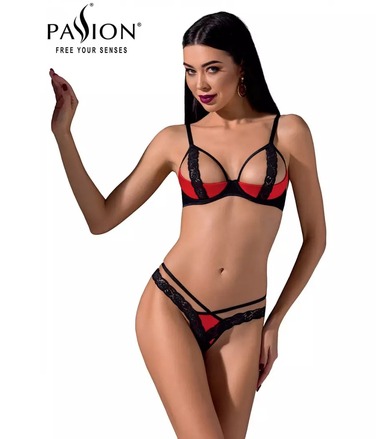 Комплект белья красный S/M FEMMINA BIKINI red S/M - Passion