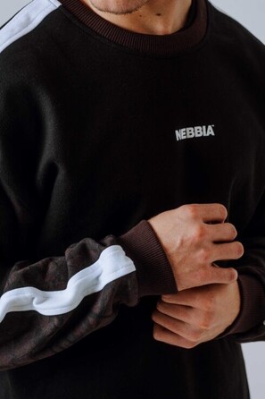 Світшот Nebbia Relaxed Sweatshirt POWER Dark Brown Camo 903