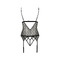 Корсет з відкритими грудьми S/M black DIABOLINA CORSET - Passion