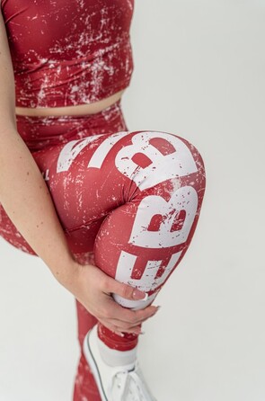 Легінси Nebbia Workout leggings ROUGH GIRL Red 616
