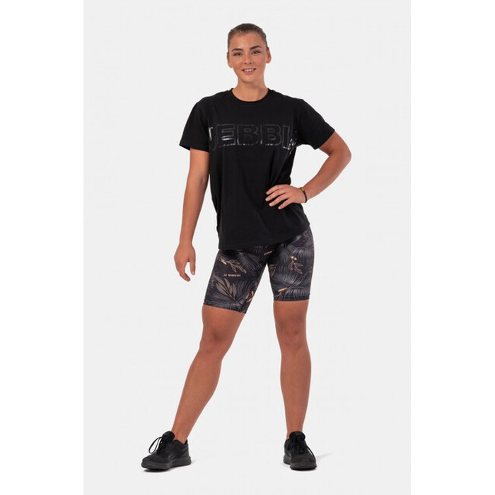 ФУТБОЛКА INVISIBLE LOGO NEBBIA T-SHIRT 602 Black