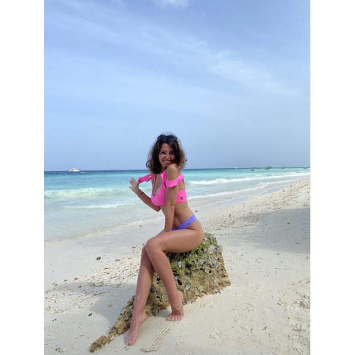 Купальник раздельный 'Butterfly & beach star”