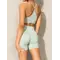 Шорти Ryderwear Stonewash Scrunch Seamless Shorts - Mint Stonewash