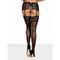 Панчохи Чорні Obsessive Contica stockings L / XL