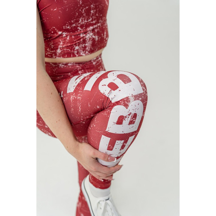 Легінси Nebbia Workout leggings ROUGH GIRL Red 616