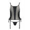 Корсет MALWIA CORSET black S/M - Passion