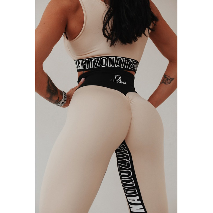 Топ BEIGE TOP WITH FITZONA ELASTIC ON WAIST