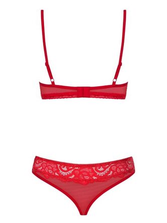 Комплект Obsessive 829-SET-3 SET S / M червоний