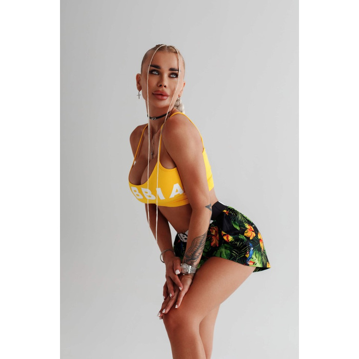 Топ Nebbia Light-Support Sports Bra GYM HERO Yellow 579