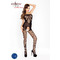 Бодістокінг BS021 Black Passion, з відкритим доступом, чорний, S/L