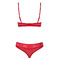 Комплект Obsessive 829-SET-3 SET S / M червоний