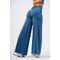 Штани Deni x NEBBIA High-waist Flared Pants Blue 312