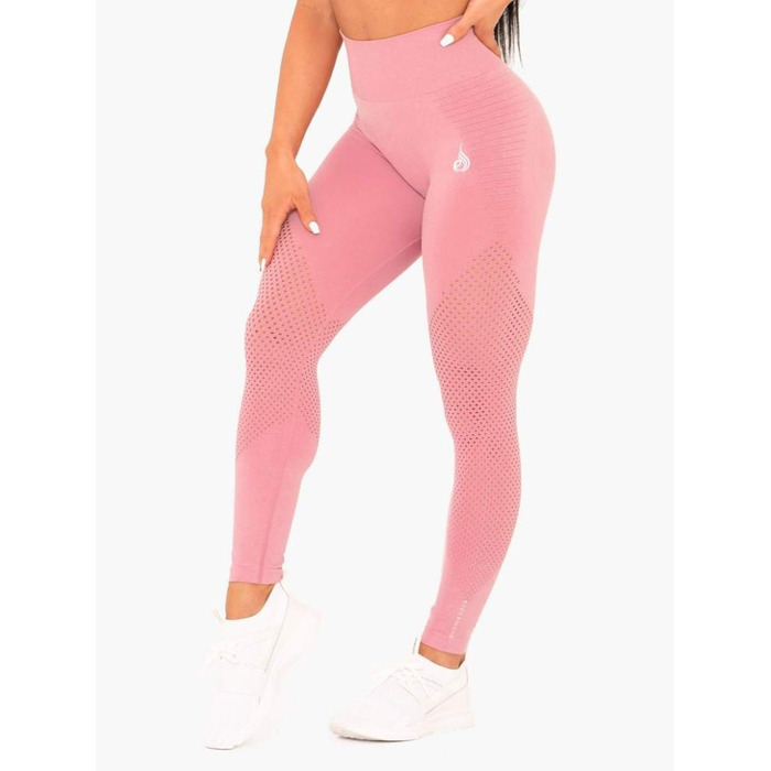 Леггинсы Ryderwear Geo Seamless High Waisted Leggings Pink