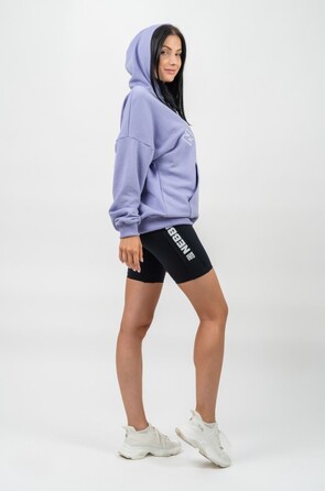 Худі Nebbia Branded Oversized Hoodie Gym Rat Light Purple 256