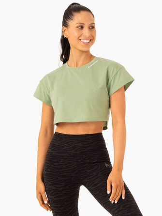 Топ Energy Cap Sleeve T-Shirt - Jade Green