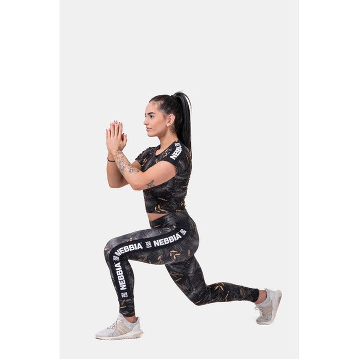 ТОП CROP TOP ACTIVE BLACK 568 VOLCANIC BLACK